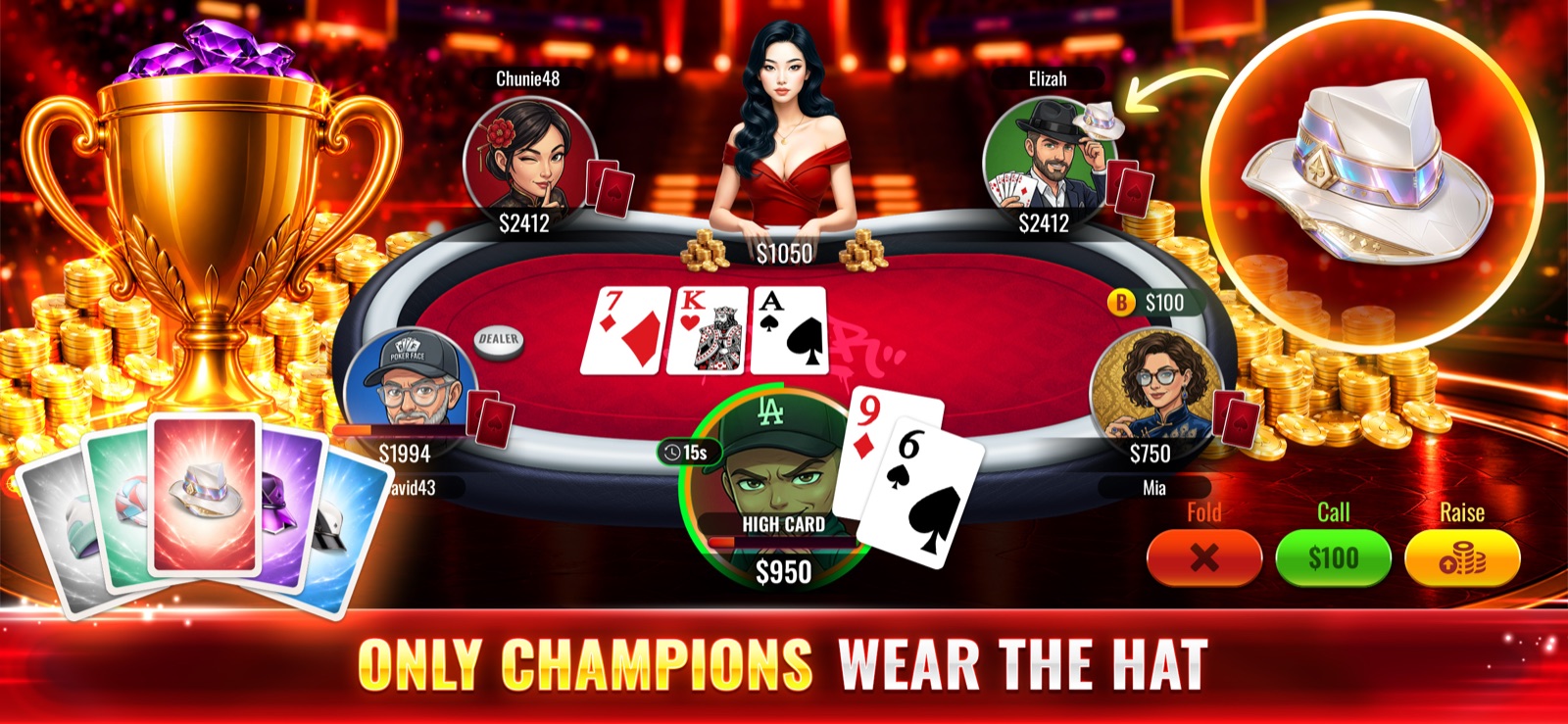 Short Deck: Only champions wear the hat