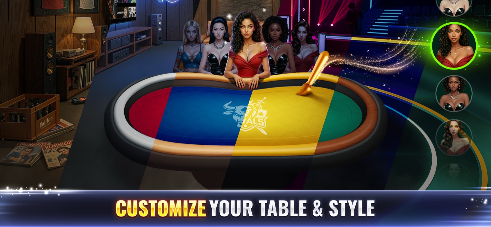 Short Deck: Customize your table and style